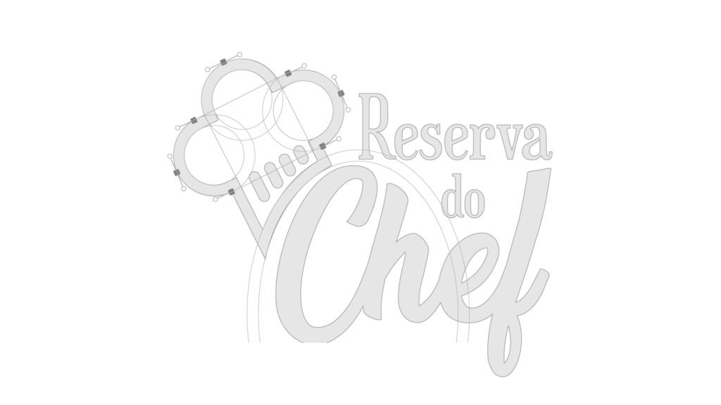 Construção do Logotipo Reserva do Chef