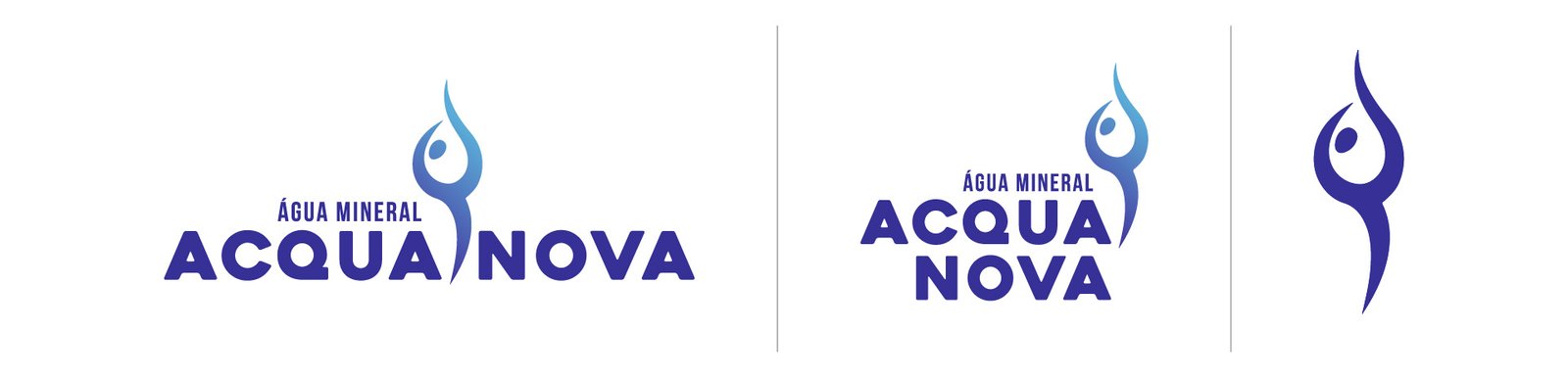 Responsividade do logotipo Acqua Nova