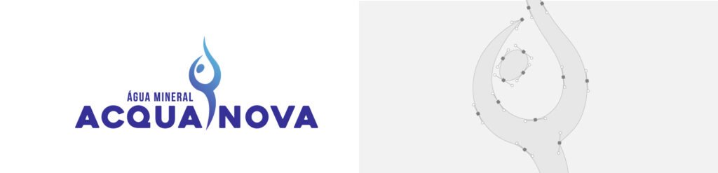 Construção do Logotipo Acqua Nova