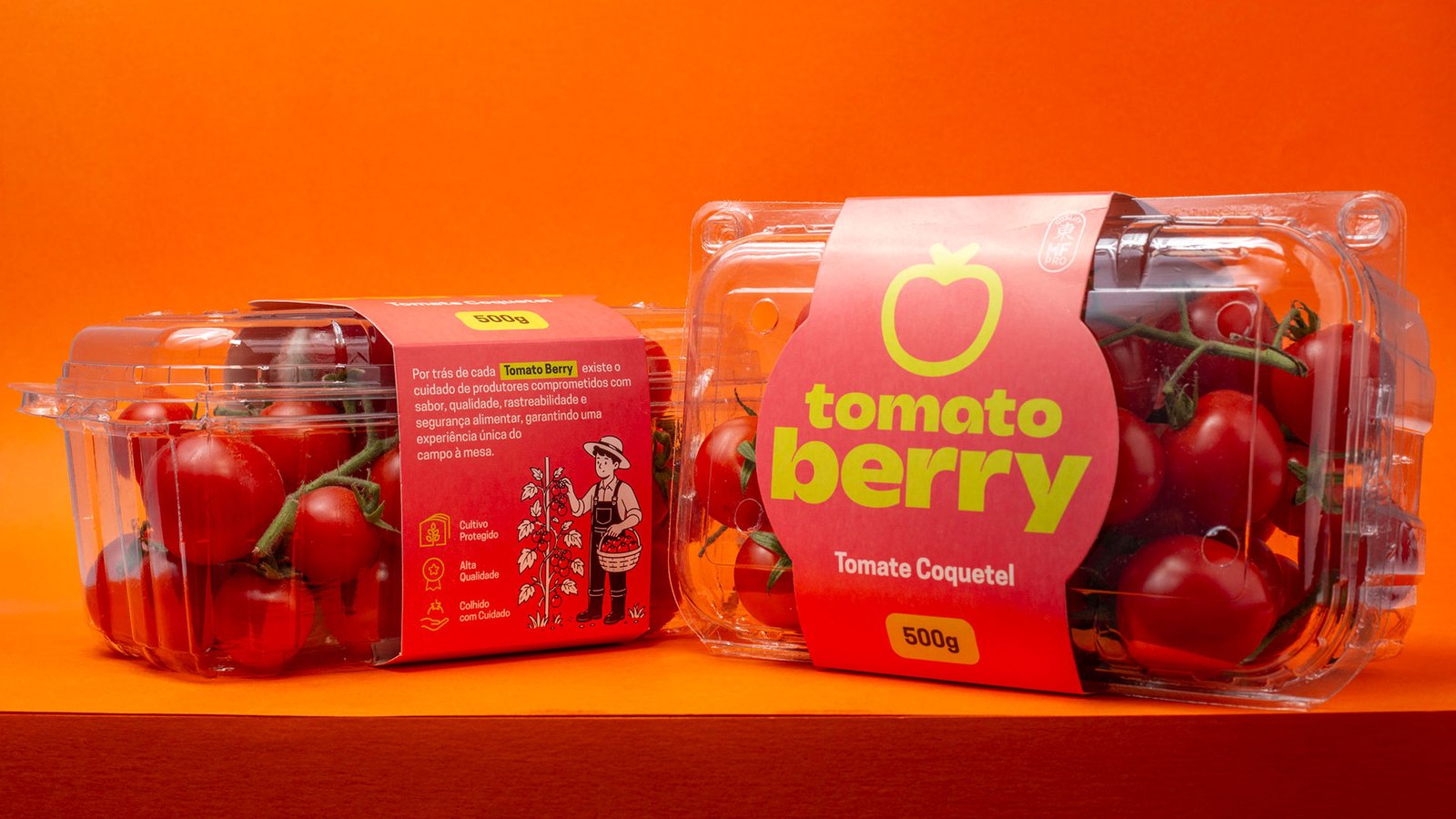 Branding para marcas de alimentos 
Tomato Berry