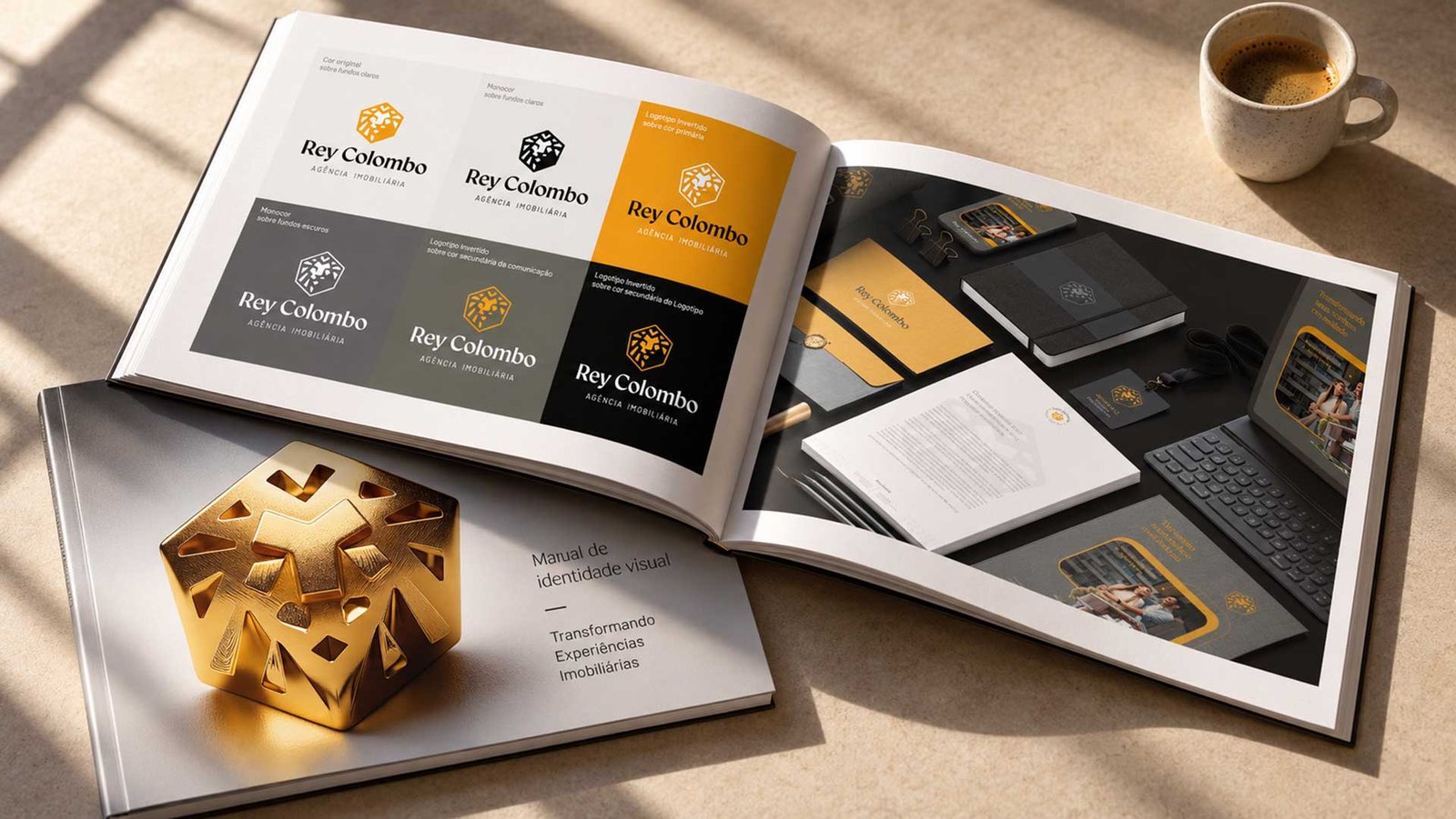 Manual de Marca da Imobiliária Rey Colombo